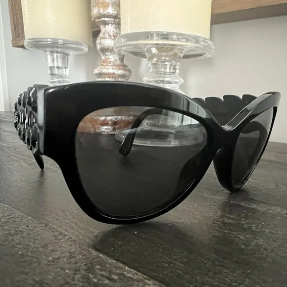Fendi 0139 Crocco Crystal FF0139S Black Rubber Mirrored Sunglasses Round Runway FENDI 0139 CROCCO Crystal FF0139S Black Rubber Mirrored  main image 2